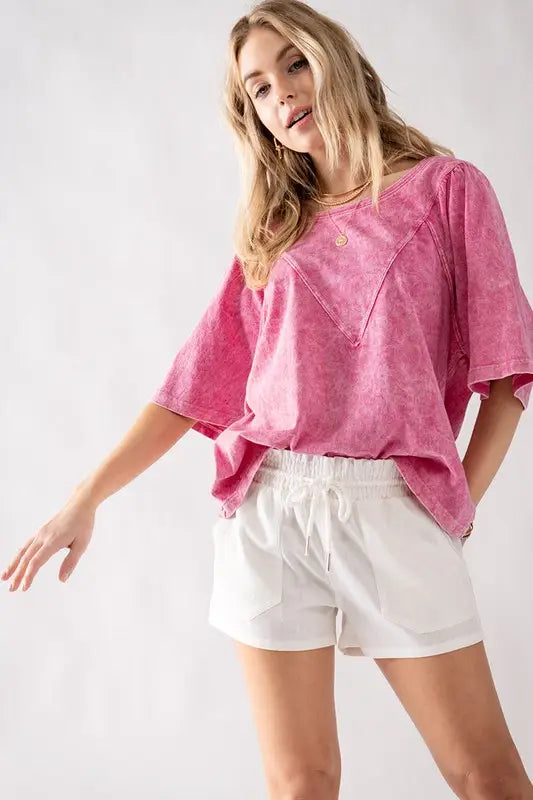 Rope Drawstring Linen Shorts, S/M/L
