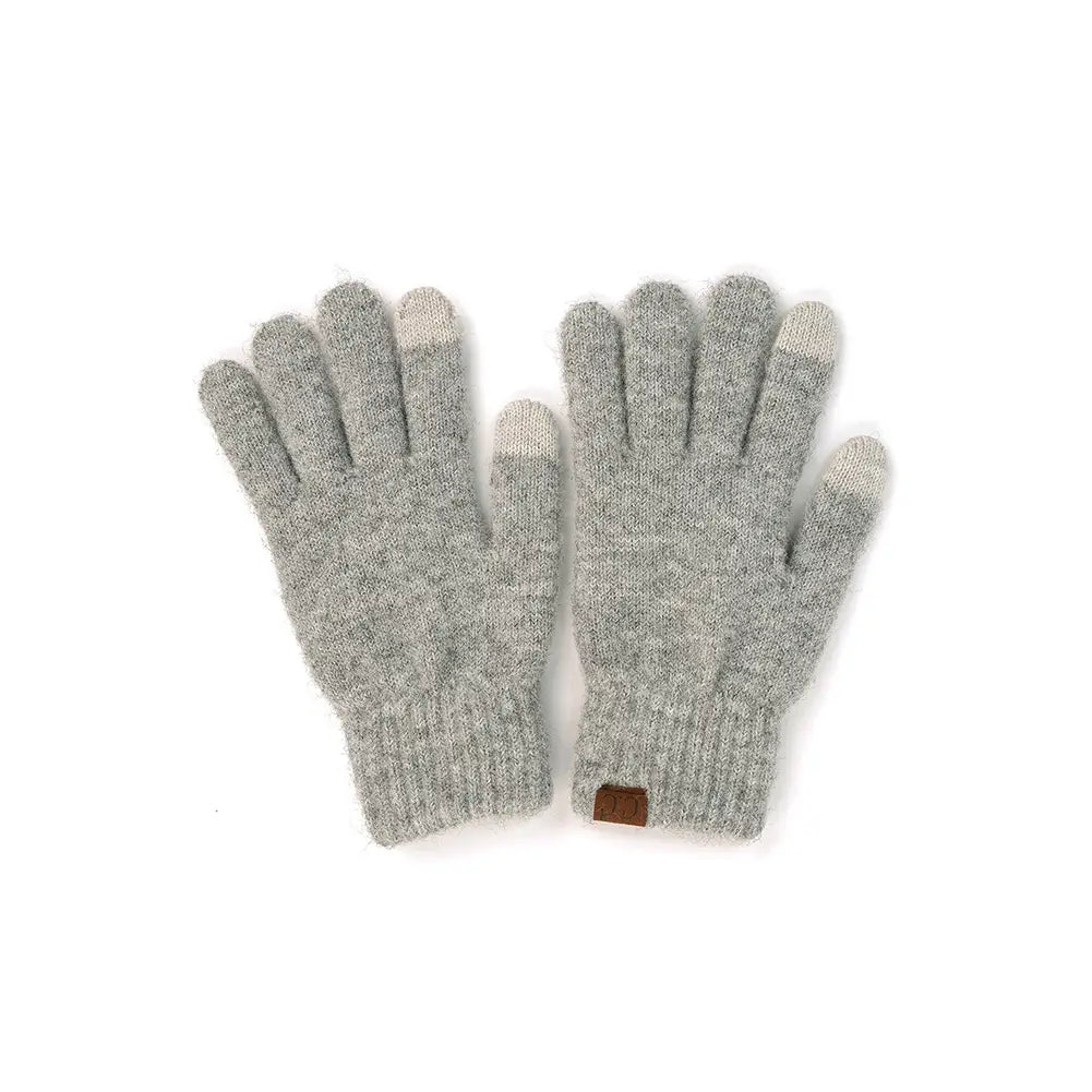 C.C Heather Knit Gloves