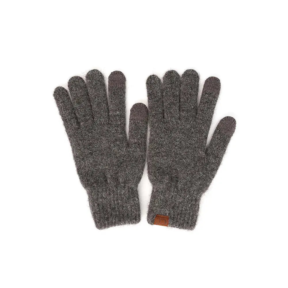 C.C Heather Knit Gloves