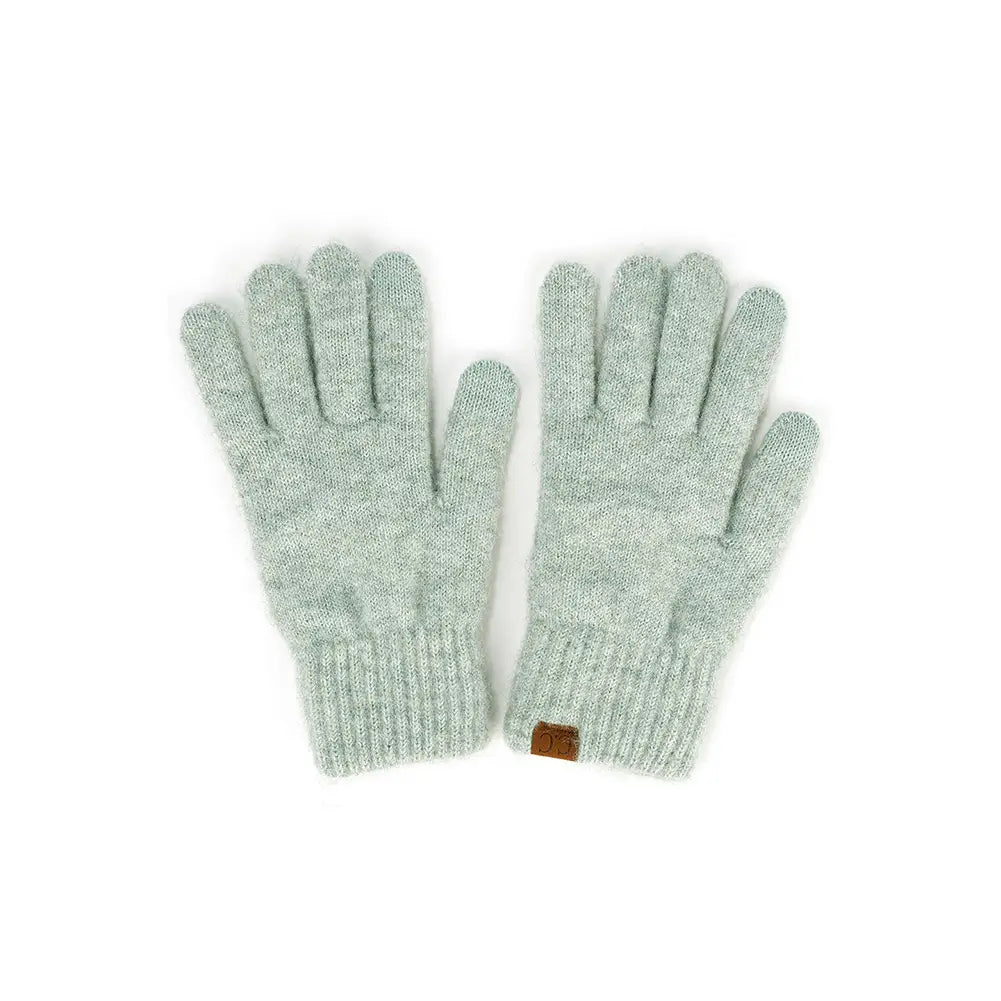 C.C Heather Knit Gloves