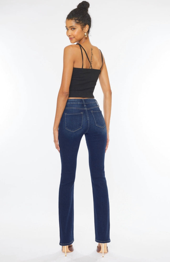 High Rise Boot Cut Jeans
