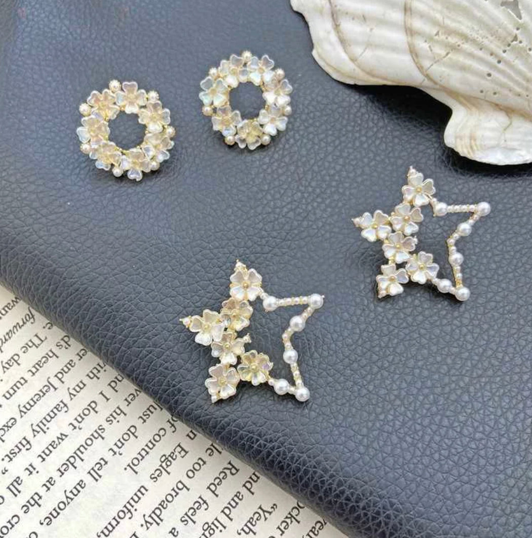 Jasmine Flower Earrings