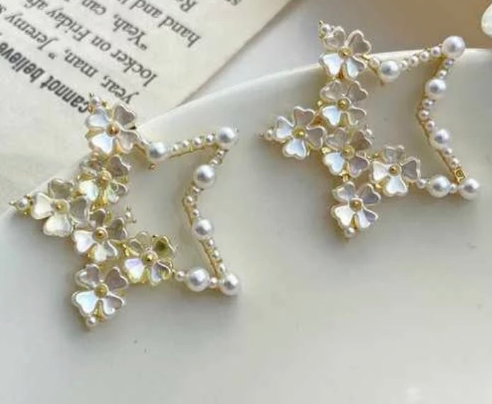 Jasmine Flower Earrings